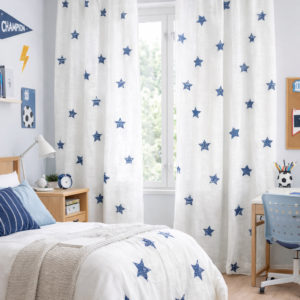 Visillo Modelo Elfpargo Azul