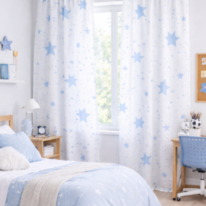 Visillo Modelo Galaxia Azul