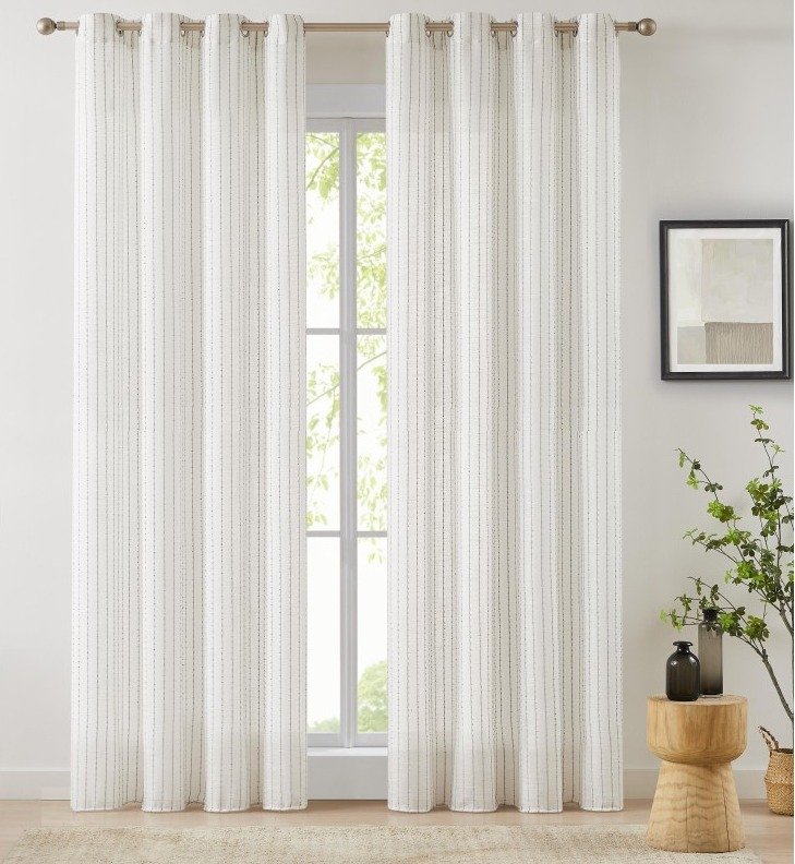 Cortina Confeccionada Línea Nature 5376 Topo