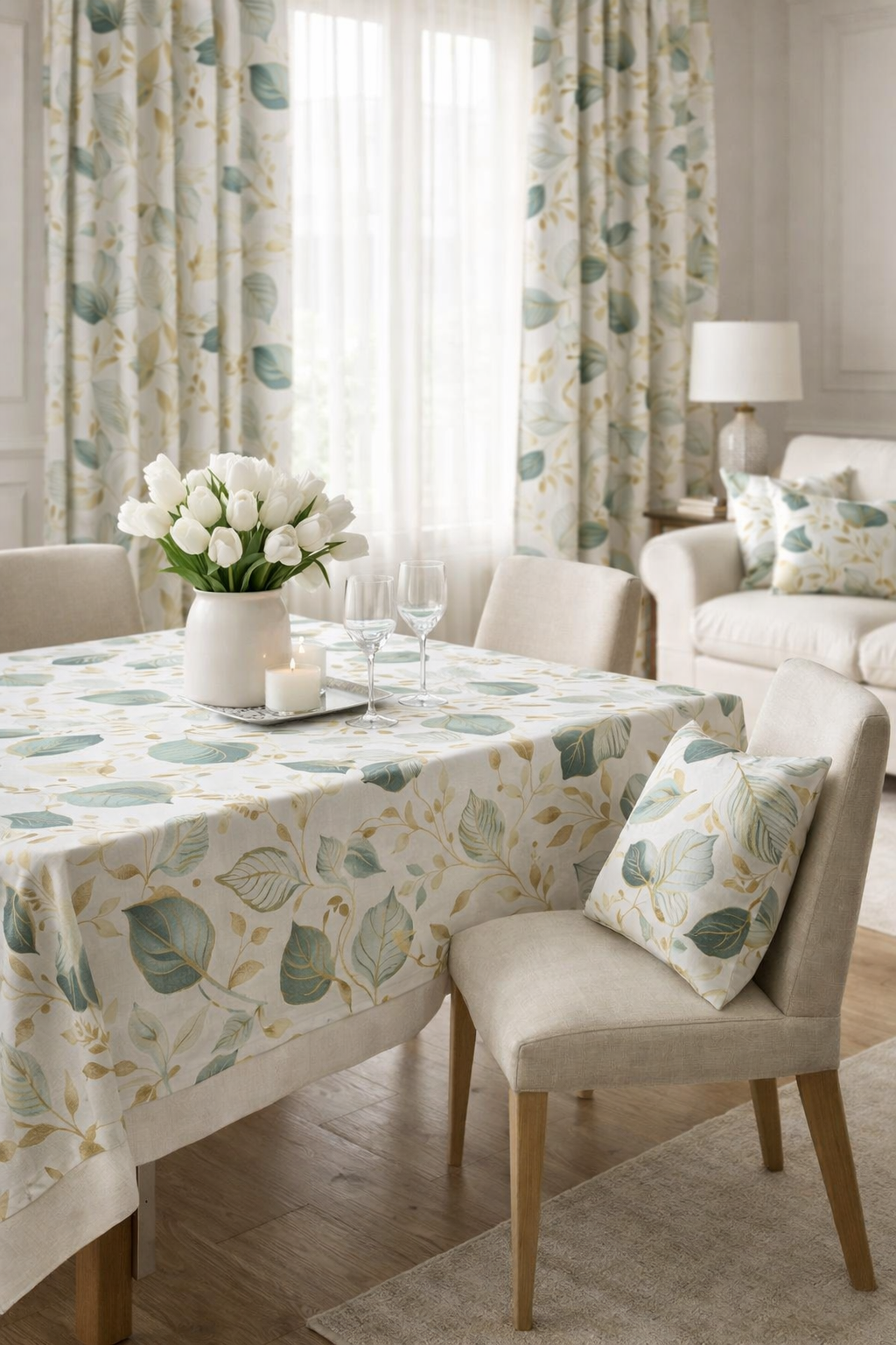 Loneta Estampada Paladiun Verde - Imagen 4