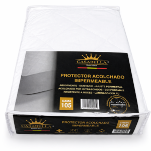 Protector de colchón impermeable acolchado cama 105