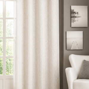 Cortina Confeccionada V020 Rayas Beige