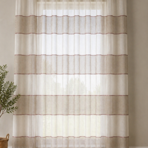 Visillo Modelo Golem Rayas Beige