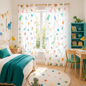 Visillo Infantil Dinosaurios