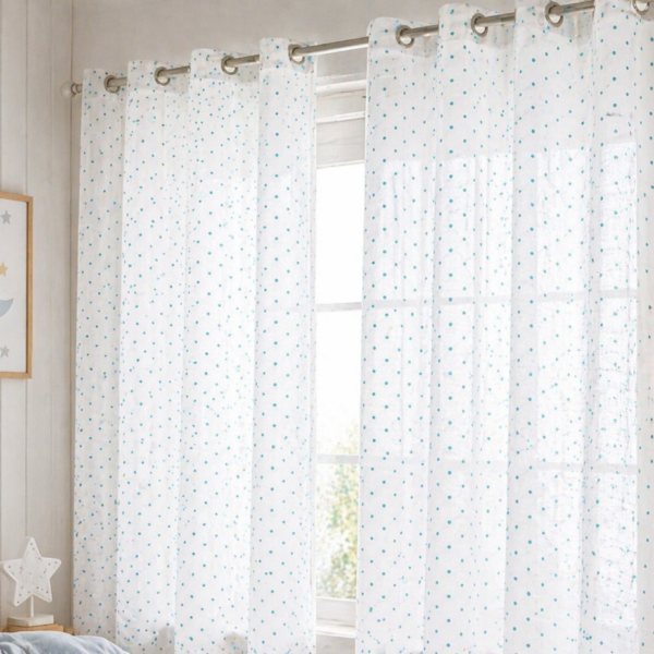 Visillo Infantil Lunares Jade