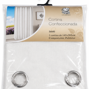 Cortina Confeccionada S640 Blanco