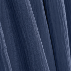 Muselina Bambula 100% Algodón Azul 150 cm