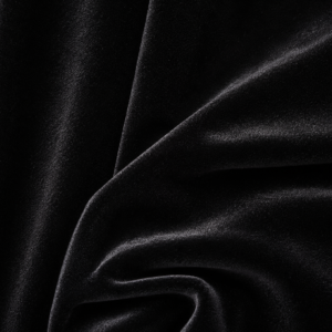 Tejido Terciopelo Lycra Negro