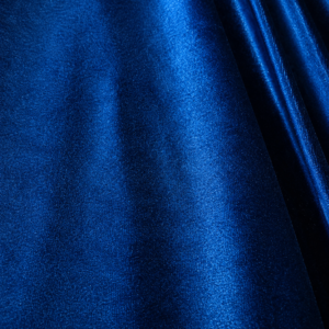 Tejido Terciopelo Lycra Azul Marino