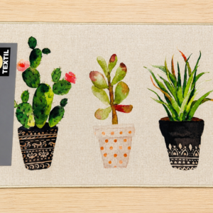 Alfombra Cocina Cactus