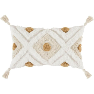 Funda de Cojín Boho "Rombos" 30x50 cm