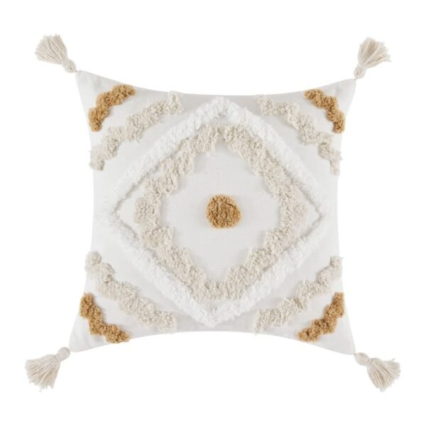 Funda de Cojín Boho "Rombos" 45x45 cm