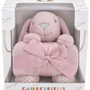 Set Mantita Conejito 10886 Gamberritos Rosa