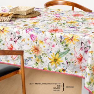 Mantel Antimanchas modelo 7681 Mariposas
