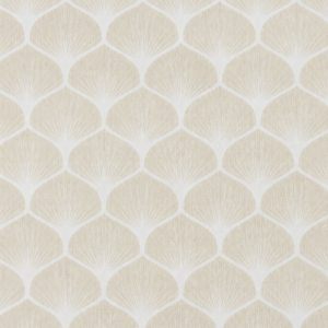 Tela Popelín Algodón Patchwork Hoja Beige