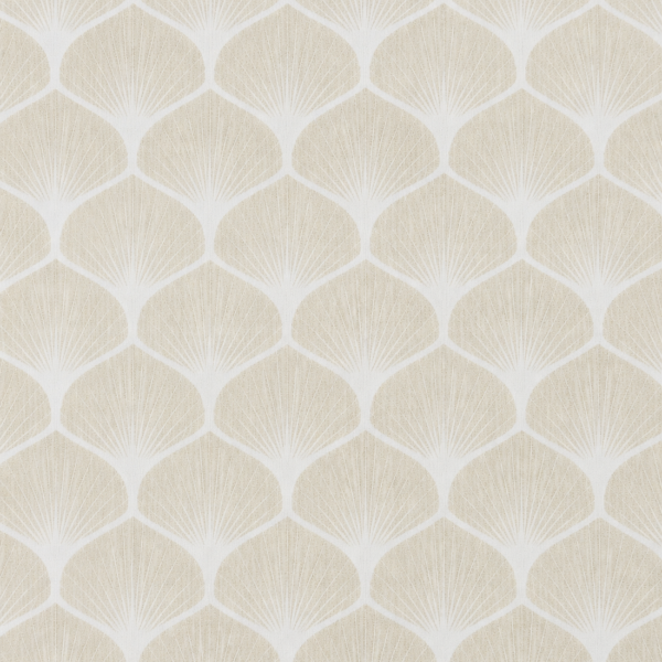 Tela Popelín Algodón Patchwork Hoja Beige