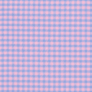 Tela Vichy Seersucker Azul y Rosa 0,7 cm