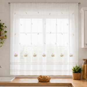 Visillo Cocina Cestas
