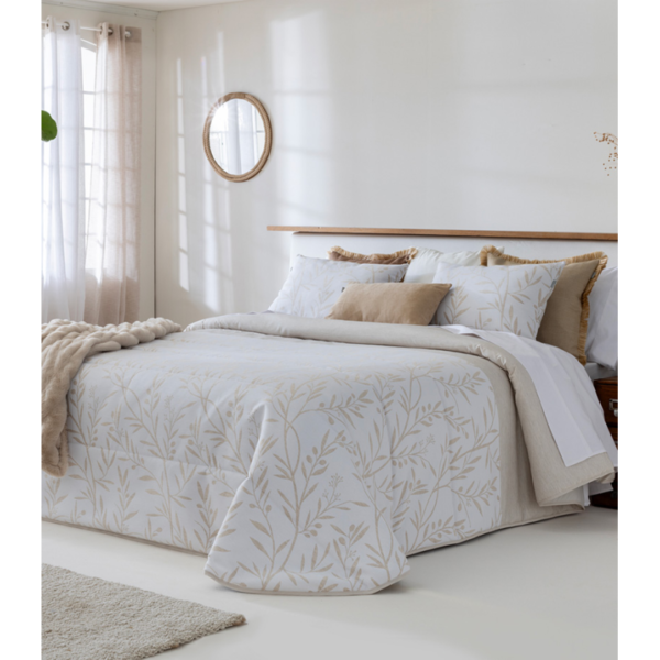 Edredón Jacquard Sare Beige