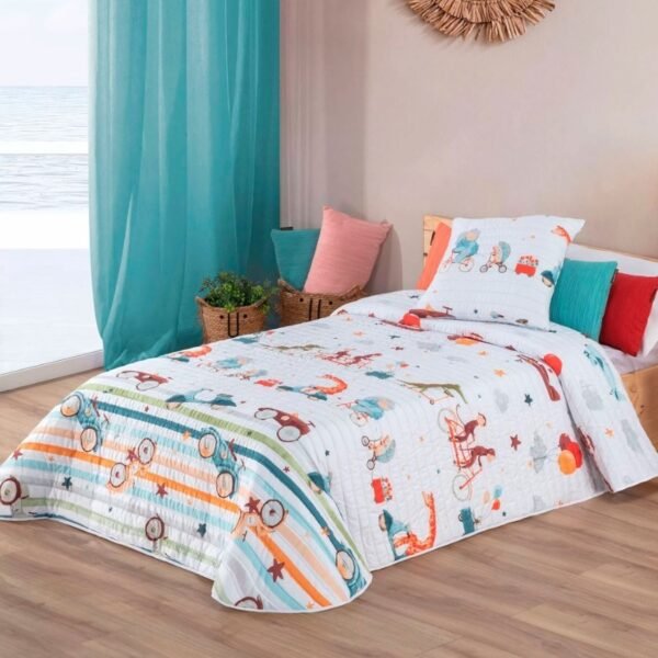 Colcha Bouti Infantil Spot Junior 604 Animales