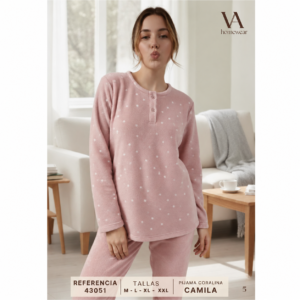 Pijama Coralina Camila Rosa