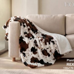 Manta Plaid Tacto Seda Rex
